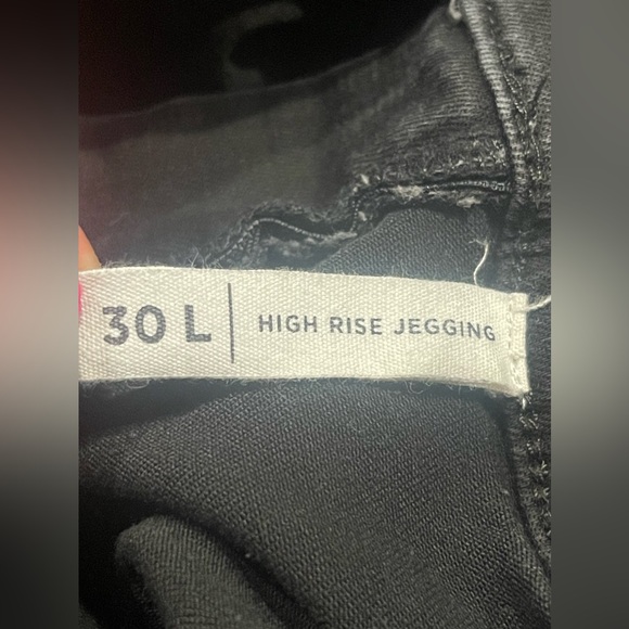 PACSUN High Rise Distressed Jeggings Women’s Size 30L - Picture 9 of 10